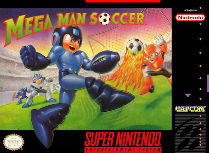 楽天市場】【中古】北米版 スーパーファミコン SNES Mega Man Soccer 