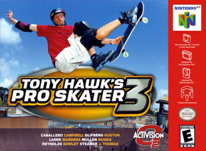 楽天市場】【中古】北米版 Tony Hawk