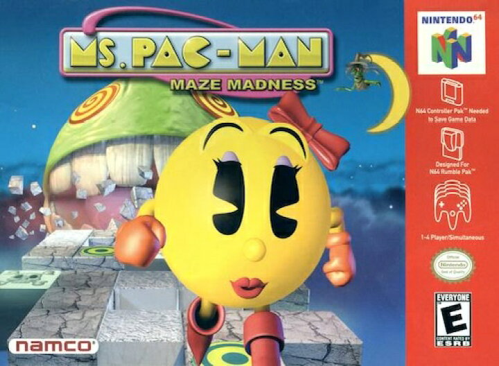 楽天市場】【中古】北米版 Ms. Pac-Man Maze Madness ミズパックマン 