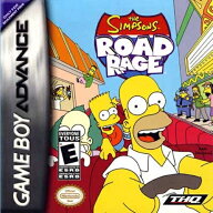 【中古】北米版 GBA Simpsons Road Rage シンプソンズ ロードレイジ ゲームボーイアドバンス