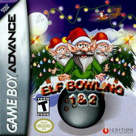 【中古】北米版 GBA Elf Bowling 1&2 エルフボウリング ゲームボーイアドバンス