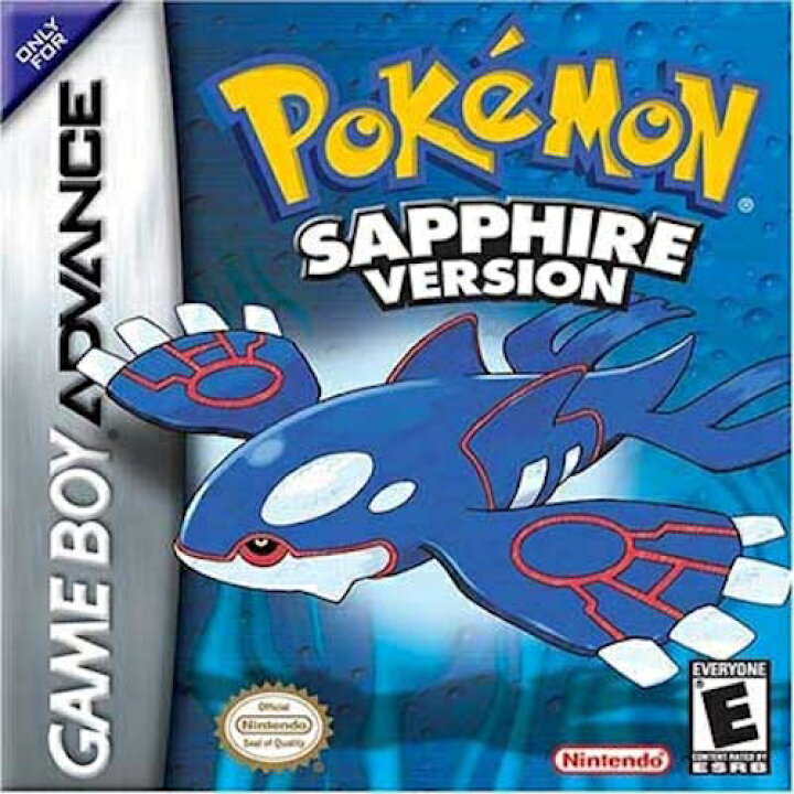 楽天市場】【中古】北米版 GBA Pokemon Sapphire ポケットモンスター 