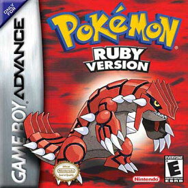 【中古】北米版 GBA Pokemon Ruby ポケットモンスター ルビー ゲームボーイアドバンス