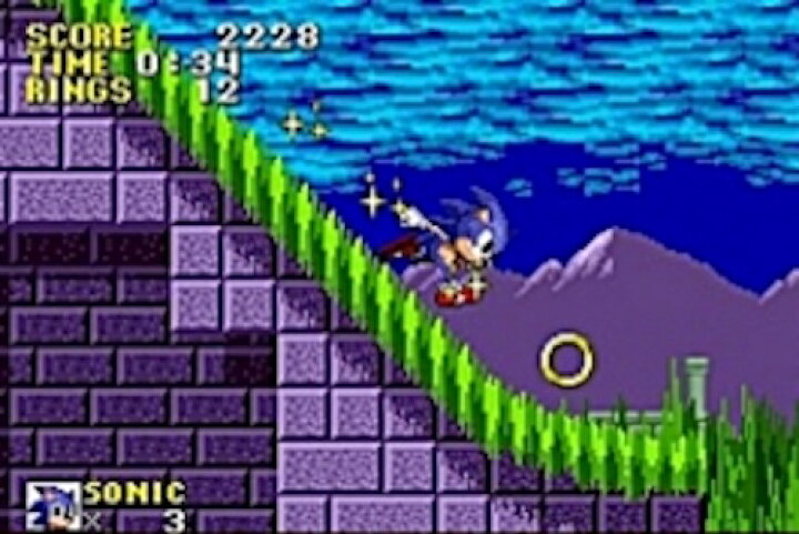 楽天市場】【中古】北米版 GBA Sonic The Hedgehog Genesis ソニック  