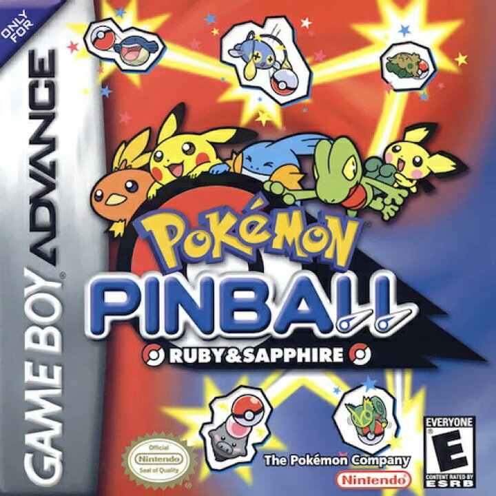 楽天市場】【中古】北米版 GBA Pokemon Pinball Ruby and Sapphire 