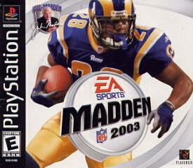 【中古】北米版 海外版 PS1 Playstation 1 プレイステーション Madden NFL 2003 マッデン NFL