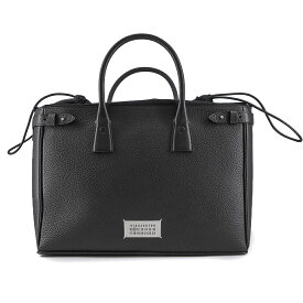 【未使用品】MAISON MARGIELA メゾンマルジェラ 5AC ビジネスバッグ ブリーフケース トート ハンドバッグ レザー メンズ ブラック 黒 SB1WD0001