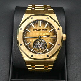 【未使用品】AUDEMARS PIGUET オーデマピゲ ロイヤルオーク フライングトゥールビヨン 26730BA.OO.1320BA.01 ゴールド
