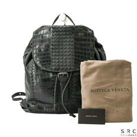 【未使用品】BOTTEGA VENETA ボッテガ ヴェネタ イントレチャート バックパック リュックサック クロコダイル エキゾチック レザー ブラック 黒 白タグ