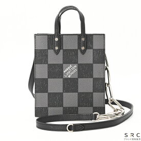 【美品】LOUIS VUITTON ルイヴィトン サックプラ XS ダミエ 2way ショルダー ハンドバッグ ユニセックス ブラック M60479 ICチップ