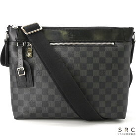 【美品】LOUIS VUITTON ルイヴィトン ダミエグラフィット ミック PM ショルダーバッグ ボディバッグ メッセンジャー メンズ ブラック 黒 N40003