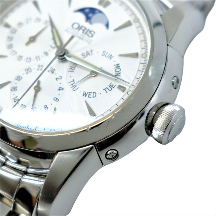 楽天市場】ORIS オリス アートリエ ムーンフェイズ トリプルカレンダー 