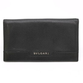 【お値引き】【美品】BVLGARI ブルガリ アーバン 長財布 財布 黒 ブラック メンズ 33402