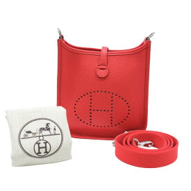 【お値引き】【未使用品】HERMES エルメス エブリン エヴリンTPM ショルダーバッグ レザー トリヨンクレマンス ルージュクー レッド 赤 #Y