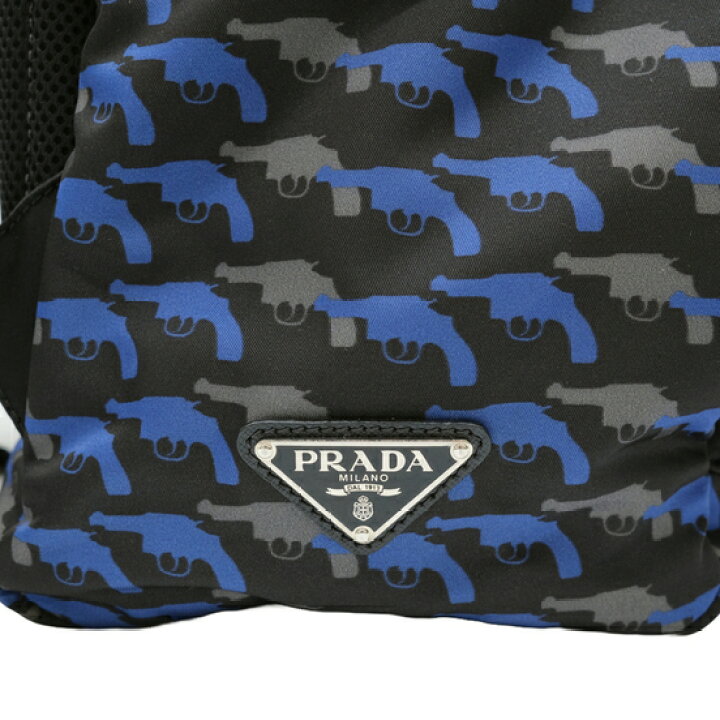 楽天市場】【お値引き】【美品】PRADA プラダ ピストル バックパック 