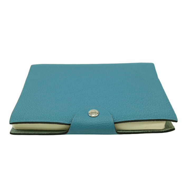 中古】HERMES ユリスPM 手帳カバー トゴ ブルー A刻印 日本直送  