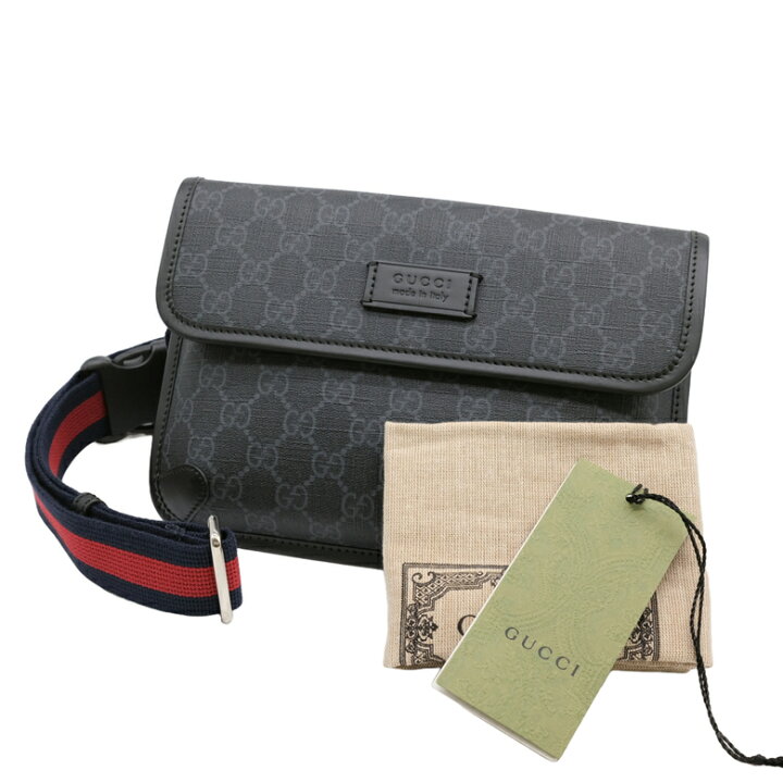 楽天市場】【お値引き】【未使用品】GUCCI グッチ GGスプリーム ベルト 