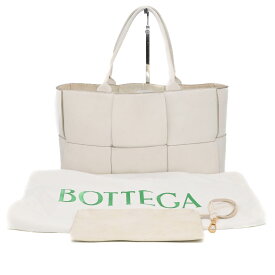 BOTTEGA VENETA ボッテガ ヴェネタ ミディアム アルコ トートバッグ ホワイト 白 609175 レディース