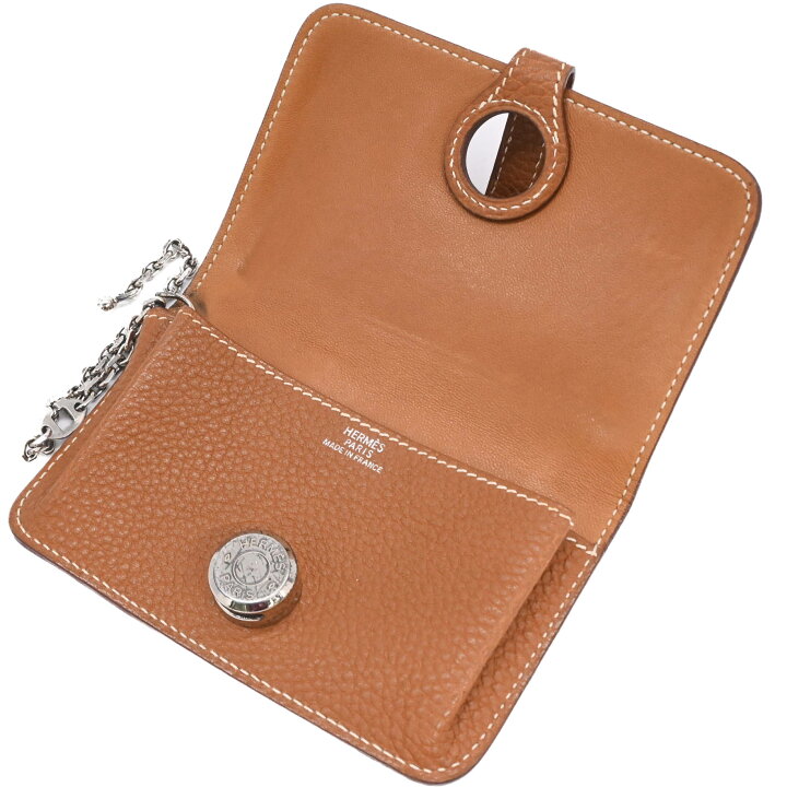 楽天市場】【美品】HERMES エルメス ドゴン ウォレット トゴ レザー 二 