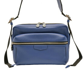 【お値引き】【美品】LOUIS VUITTON ルイヴィトン アウトドア メッセンジャー ボディバッグ タイガ レザー コバルト ブルー M33437