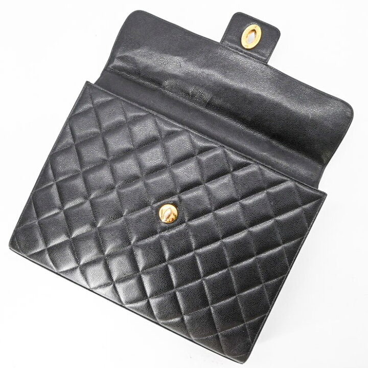 楽天市場】CHANEL シャネル マトラッセ キャビアスキン ココマーク