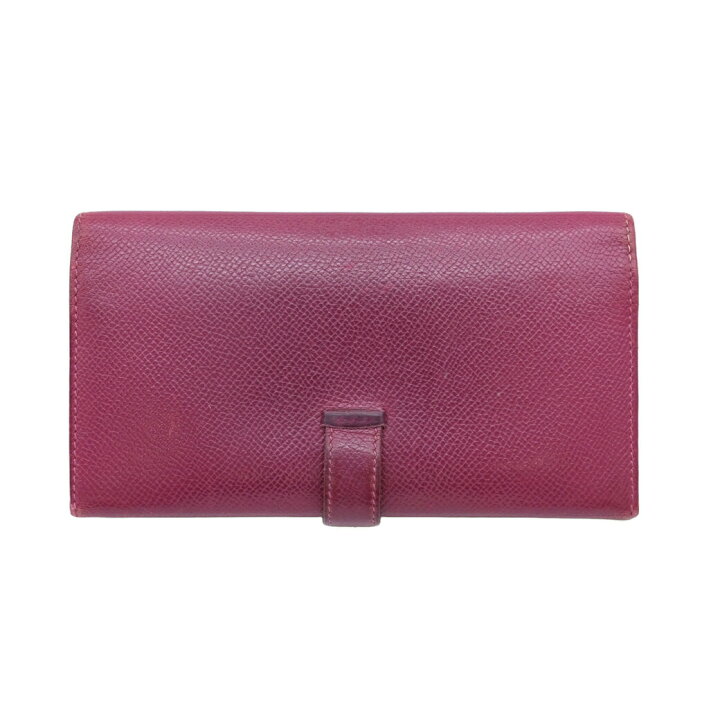 エルメス(Hermes) ベアン レディース エプソン 長財布（三つ折り 