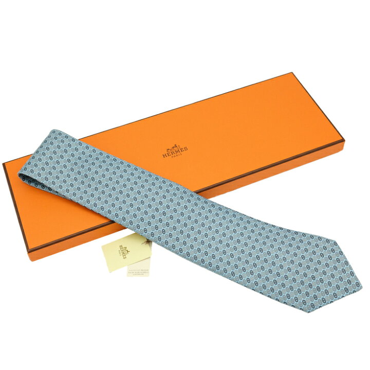 楽天市場】【未使用品】HERMES エルメス ネクタイ シェーヌダンクル  