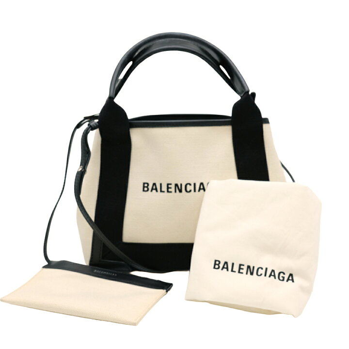 楽天市場】【美品】BALENCIAGA バレンシアガ ネイビーカバス XS トート 
