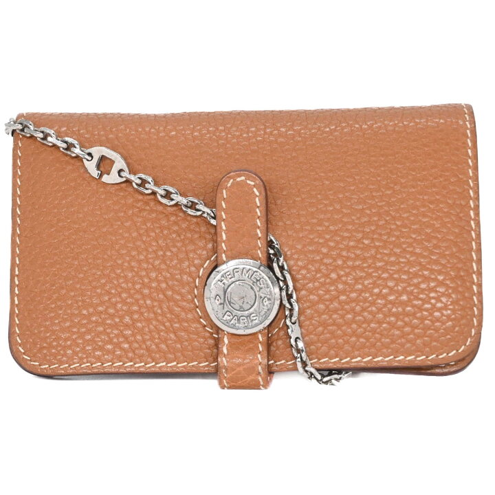 楽天市場】【美品】HERMES エルメス ドゴン ウォレット トゴ レザー 二