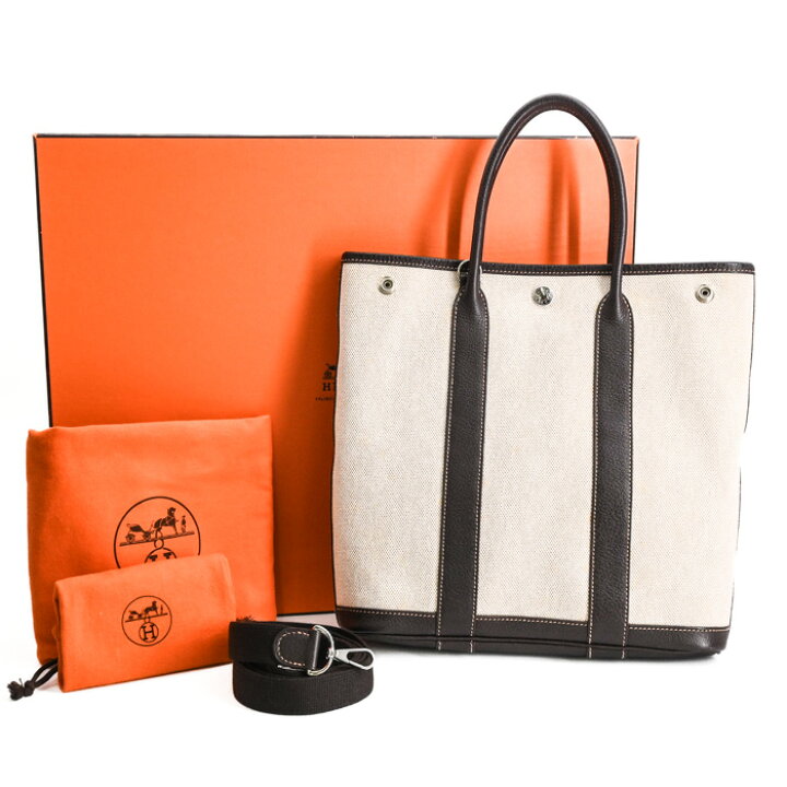 楽天市場】【美品】HERMES エルメス ガーデンファイル PM 2way 
