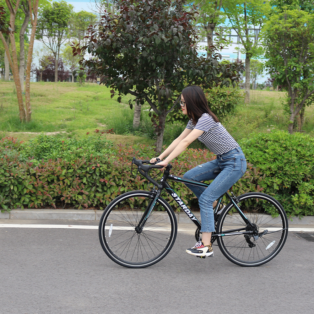 楽天市場】送料無料 自転車 ロードバイク 軽量 アルミフレーム 700C 