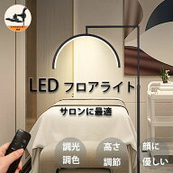 ＼スーパーSALE限定 50%OFF／ハーフムーンライト おしゃれ 半月 リモコン 付き 調光 調色 LED フロアライ…
