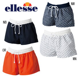 【2点で200円OFF★12月3日20時〜12月11日まで】エレッセ ellesse レディース水着 ショートトランクス 女性 水泳 プール ヨガ フィットネス 水陸両用【ES28190】
