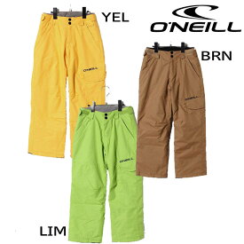 【150円OFFクーポン☆購入条件あり！5/9(木)9:00～5/31(金)23:59迄】スノーウエア ONEILL オニール スノーボード ウェア パンツ 17-18モデル キッズ 【644602】