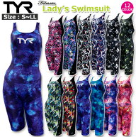 フィットネス水着 TYR レディース ティア トレーニング水着 オールインワン水着 競泳練習用水着 フィット…