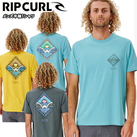 【SRS限定！ポイント3倍！13日(金)-15日(日)まで 】メンズ 半袖 Tシャツ リップカール RIPCURL 男性用 コットン 100% スポーツ アウトドア 【CTEZM9】