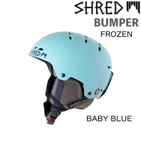 ヘルメット スノーヘルメット SHRED シュレッド バンパー 大人用 スノー スキー【BUMPER】