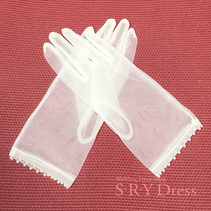 日本製 ウェディンググローブ ウェディング グローブ ショートレース パール オーガンジ 手袋 花嫁 ウエディングドレス 二次会ドレス ブライダル 送料無料