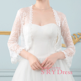 楽天市場】ウェディングドレス ボレロ ウェディング ボレロ ボレロ長袖