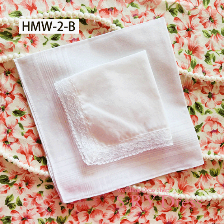 楽天市場】ブライダル ハンカチ ペア 2枚セット 男性 女性 レース 刺繍