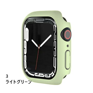 【マラソン限定P5倍&全品2点10%OFF】 アップルウォッチ カバー 生活防水 全面保護 apple watch カバー ケース 保護ケース アップルウォッチケース 保護カバー Series 7 SE 6 5 4 3 2 1 全機種 超薄型 #2
