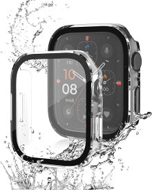 【2点1499円】 アップルウォッチ カバー 防水 アップルウォッチ ケース 防水 apple watch カバー 40mm 41mm 44mm 45 mm 49mm ガラス 全面保護 マット感