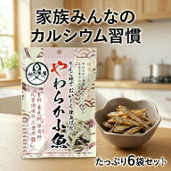 【マラソン限定MAX15%クーポン！】 小魚 やわらかい 国産 いわし 6袋 りんご酢 アジル 煮干し にぼし い…