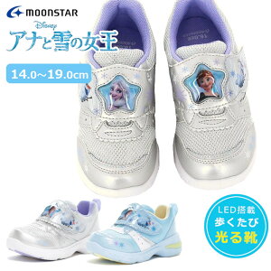 MOONSTAR [X^[ LED Cg C AiƐ̏ fBYj[ Disney DN C1359LE qC LbY WjA tbVXj[J[  ̎q V[Y AiL TbNX F u[ zCg 