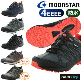 【送料無料・送料込（一部地域を除く）】MoonStar ムーンスターサプリスト SPLT SDM01メンズ 紳士 幅広 4E 防水 抗菌 防臭 アウトドア スニーカー レインシューズ 雨 梅雨 紐靴 仕事靴