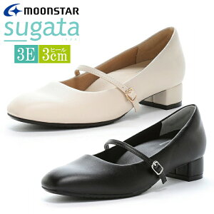 MOONSTAR ���[���X�^�[ sugata �X�K�^ MS SGT608 �w�l�C ���f�B�[�X �p���v�X 3E ���L �y�� �ɂ��Ȃ� �_�炩�� 3.0cm �������� �d���C �ʋ� ���ꂢ�� �u���b�N �A�C�{���[ �X�g���b�v ���[�q�[�� �X�N�G
