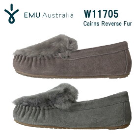 【送料無料・送料込（一部地域を除く）】　【EMU Australia】エミュ　オーストラリア　Cairns Reverse Fur　ケアンズ リバース ファーW11705ウィメンズ　モカシン