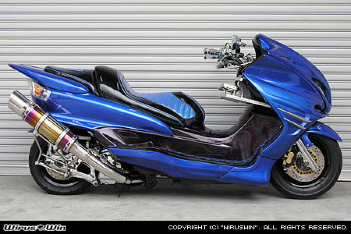 マジェスティ250c ビーストマフラー - メルカリ｜マフラー