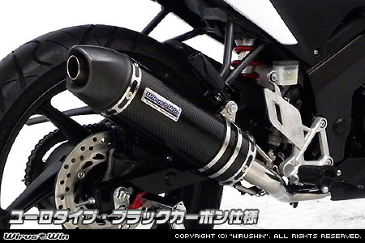 楽天市場】WirusWin CBR125R(EBJ-JC50) ダイナミックマフラー ユーロ 