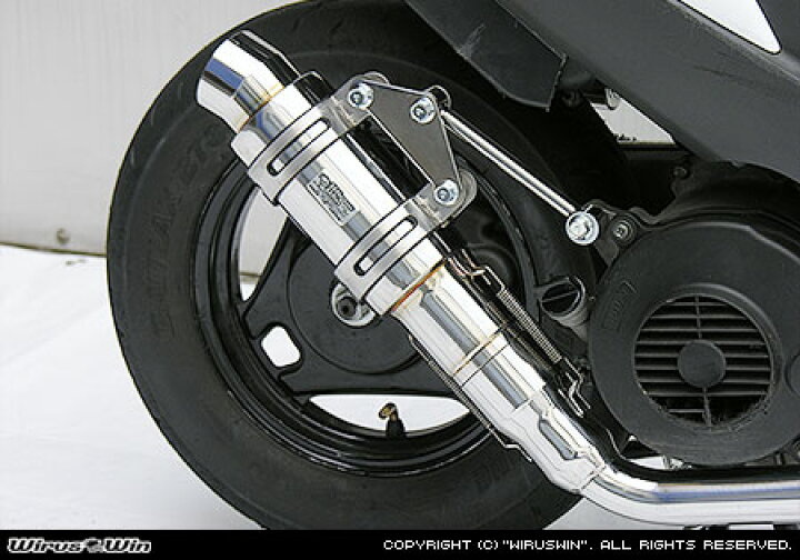 楽天市場】WirusWin アドレスV125 ハイパフォーマンス マフラー 